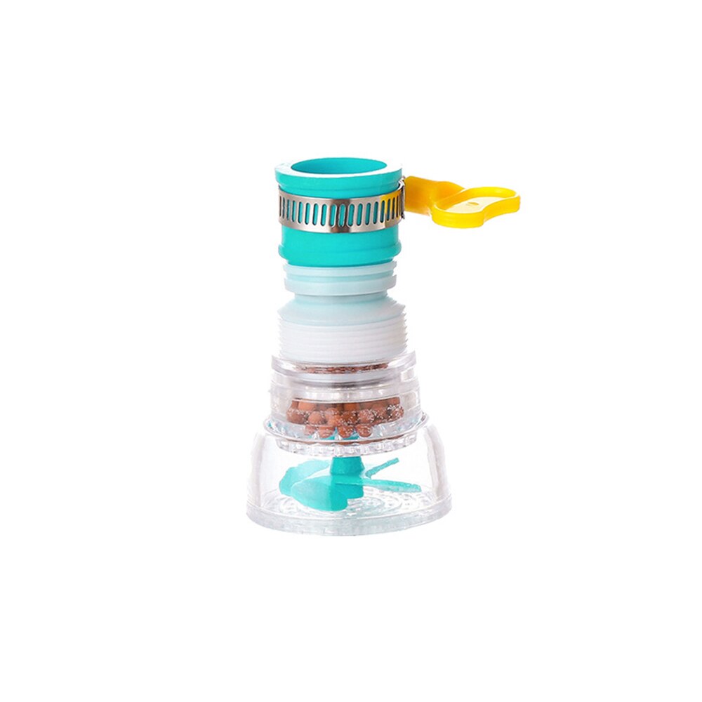 Roterbart vattenbesparande kan teleskopiskt kranvattenfilterverktyg kök badrumstillbehör sprinklerfilter kranförlängare: A