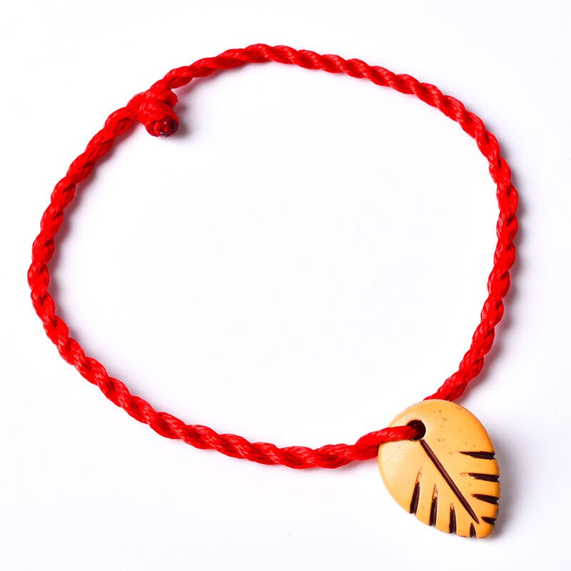 Lucky Golden Cross Heart Bracelet For Women Children Red String Adjustable Handmade Bracelet DIY Jewelry: 4