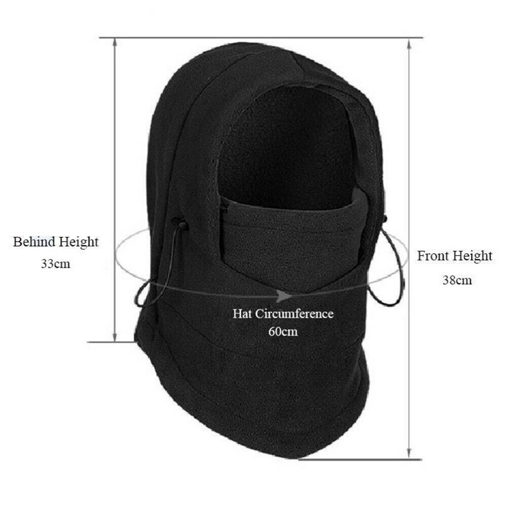 Winter Warm Fleece Hoeden Voor Mannen Schedel Masker Bandana Halswarmer Bivakmuts Gezicht Warmming Motorfiets Cap Special Forces Unisex Hoed