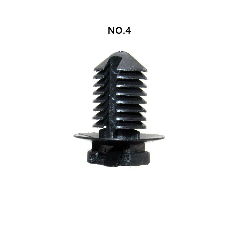 Arnés de cuerpo de marco de viga automática, circuito eléctrico, tubería de agua y aceite, bridas de púas, Base fija, sujetador de plástico, remache, 18 Uds.: 18PCS Number 4