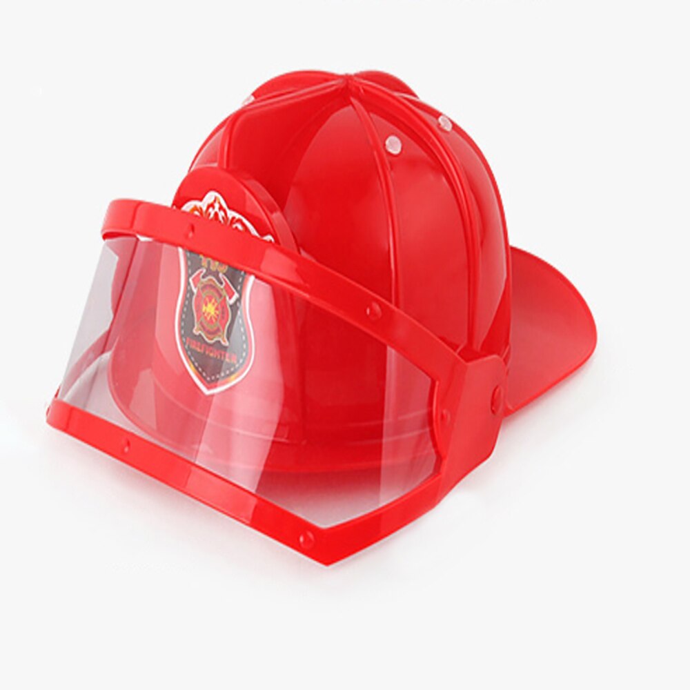 Educational Thinking Skills Little Kids' Fireman Costume Fireman Dress Up Cap Pretend Role Play Firefighter for Kids