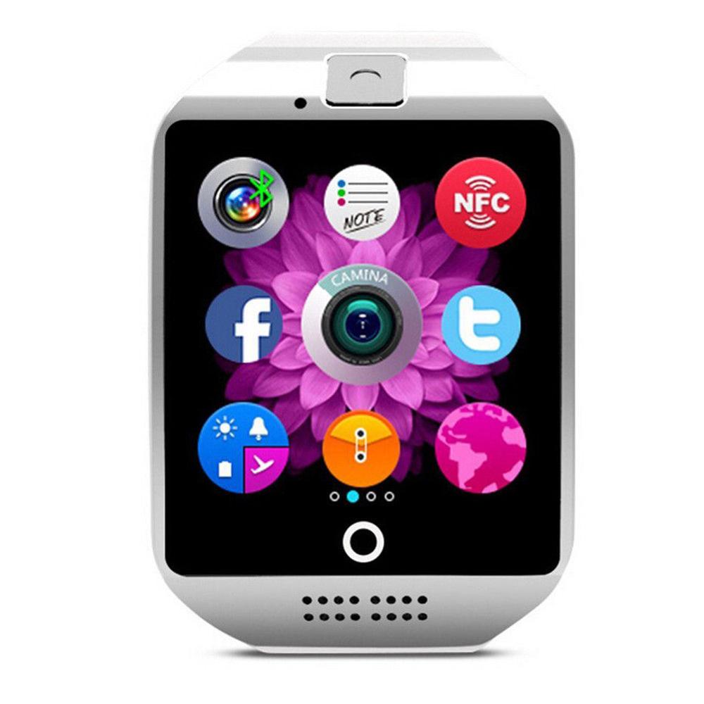 Q18 Sports Sleep Monitor Alarm Bluetooth Q18 Smart Wrist Watch Bracelet with Camera Smart Bracelet Passometer