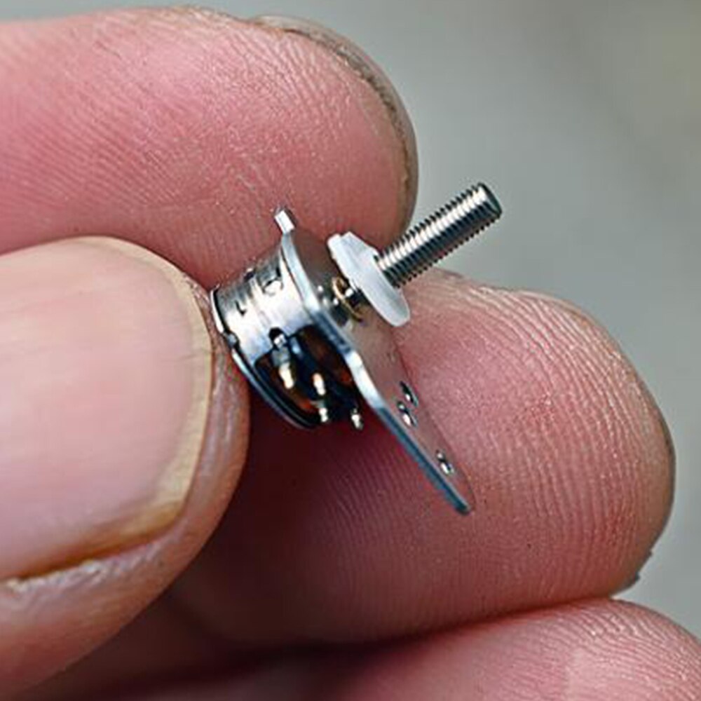 5PCS Nidec 7MM Micro Mini 2-phase 4-wire Stepper Motor Small with Push Block DIY Camera Focusing Precision Motor Accessories