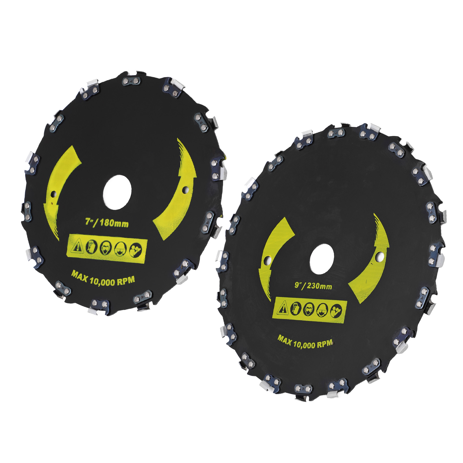 discoteca per sega a catena discoteca per ruota per motosega discoteca per catena ad angolo retto lama in acciaio legato discoteca per ruota per motosega per modellatura di intaglio in legno e plastica