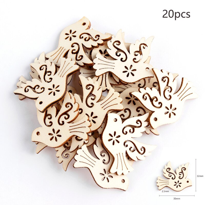 4X15mm 100pcs Mix Natural Wood Music Notes Wooden Scrapbooking DIY Craft Handcrafts Decorative Card Making Home Embellishment: B-