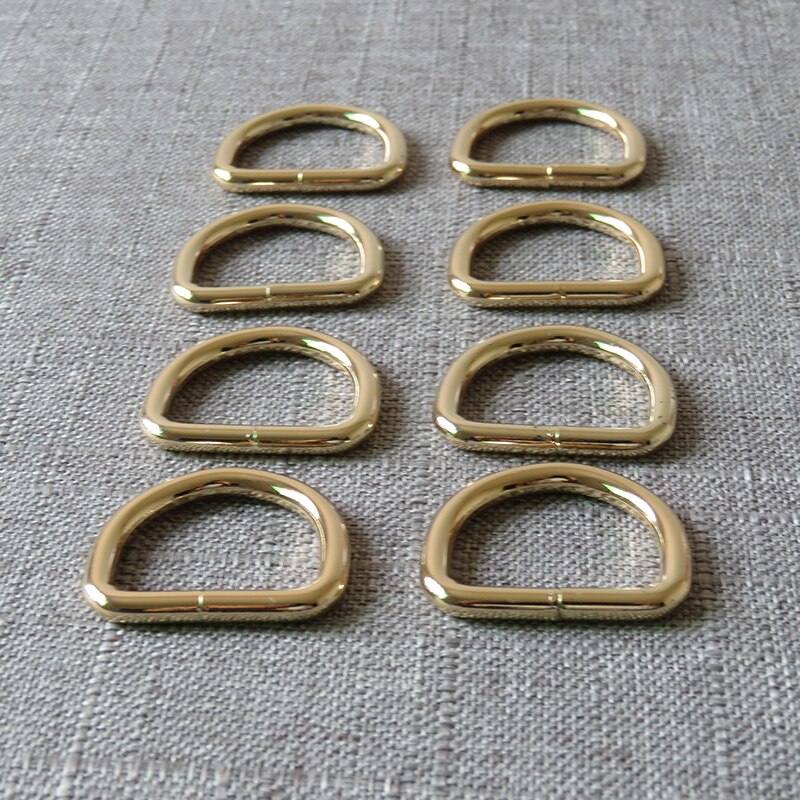 1 stuks 15mm 20mm 25mm 32mm metalen gespen met ringen voor rugzak, handtas, hondenhalsband, riem, harnas, sluiting, accessoire