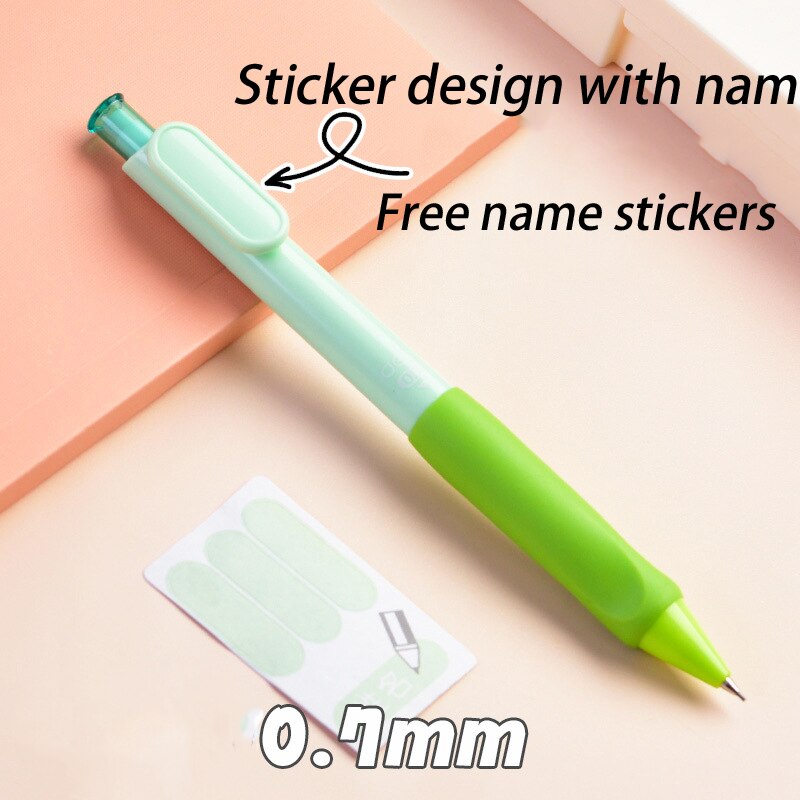 Lápices mecánicos de papelería para niños, útiles de papelería para pupila, bolígrafos pequeños y creativos, mecánicos: figure 8