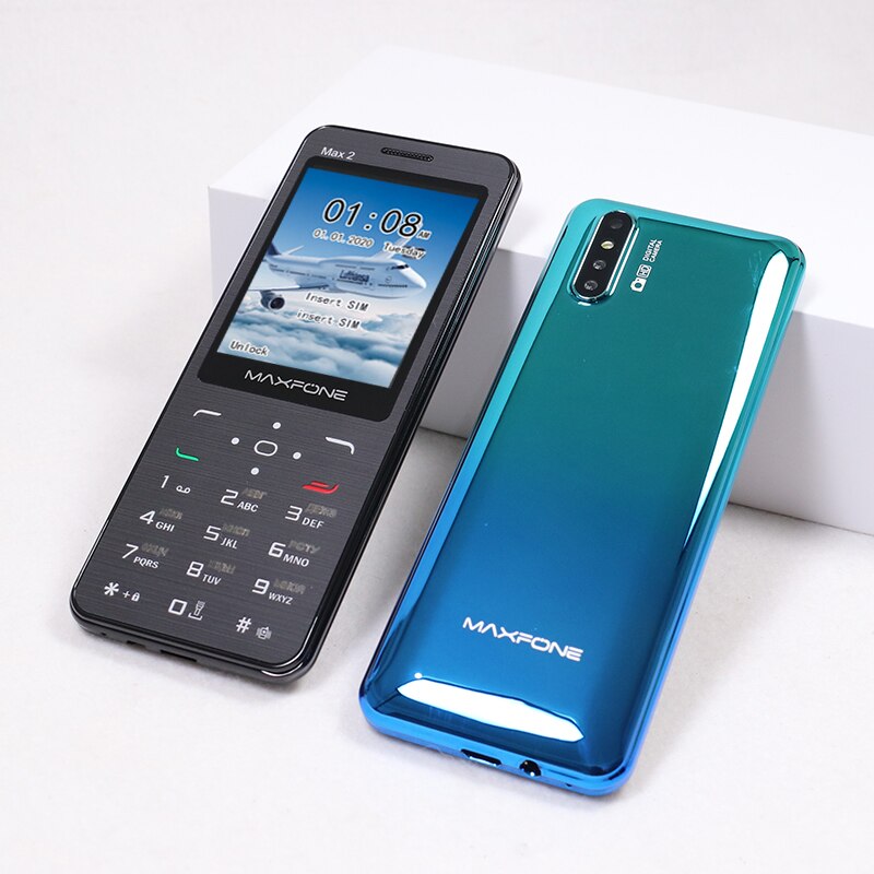 2.4 "dello schermo GSM Dual SIM Radio FM MP3 Macchina Fotografica Registratore di Suoni torcia Bluetooth calcolatore Del Telefono Cellulare A Buon Mercato Tastiera Russa: no box / blue green