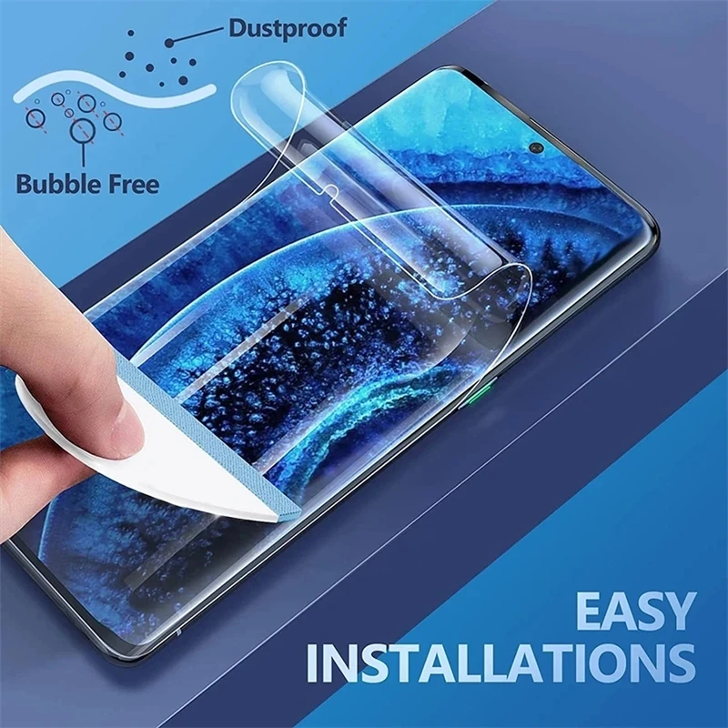 4Pcs Hydrogel Film For Honor 100 90 80 60 70 Pro Plus Screen Protector Gel Film For Honor 100 90 70 Lite 80 60 SE Not Glass