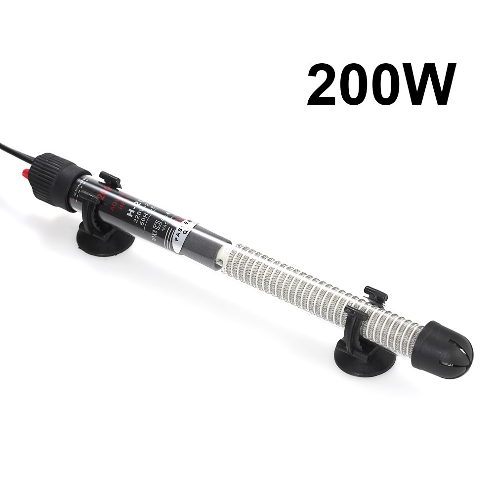 300W varilla de calentador de acuario sumergible ajustable Control de temperatura agua de calor para tanque de peces varilla de calefacción herramientas de ahorro de energía: 200W