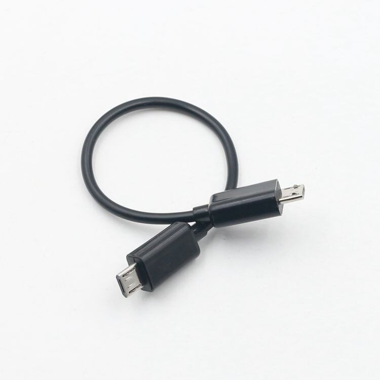 Convertidor de 5 pines Micro USB tipo B macho a Micro B macho, adaptador OTG, Cable de datos de plomo de 17cm para samsung, xiaomi, huawei, LG y zte