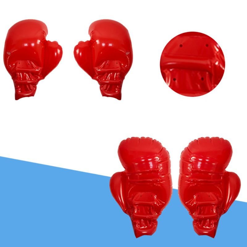 Vertical Boxing Column Standing Punching Bag Inflatable Tumbler Fitness Sandbag