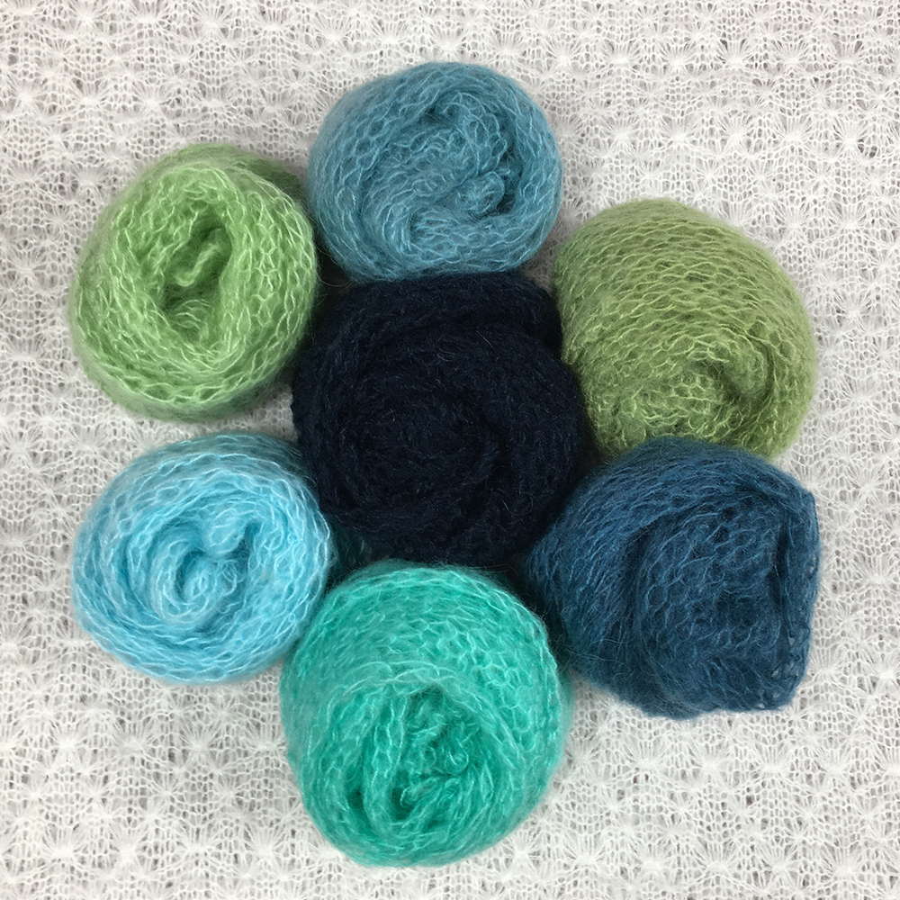 7pcs Pack Newborn Photography Wraps Baby Stretch Knit Wrap Swaddle Infant Photo Shoot Blankets Newborn Shoot Accessories: Default Title