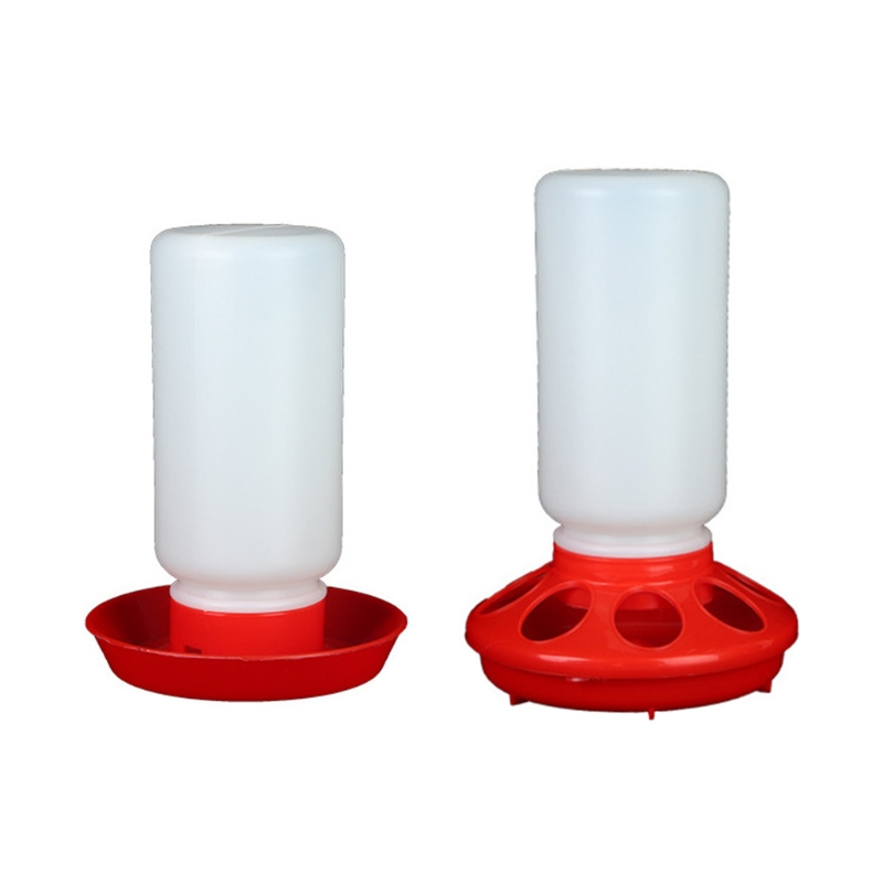 Chick Waterer and Feeder Automatic Small Poultry Water Drinkers Food Dispensers Harmless Food Grade Plastic Material