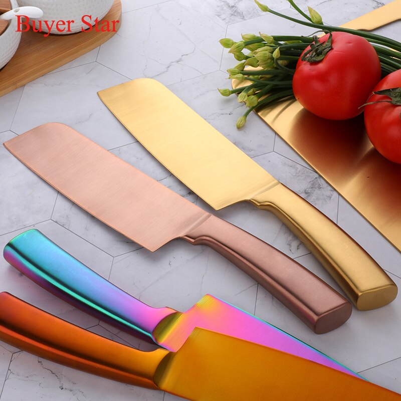 1/2PCS Butcher Knives Stainless Steel Kitchen Knife Cleaver Chopping Knives Japanese Bone Butcher Knife Kitchen Gadgets