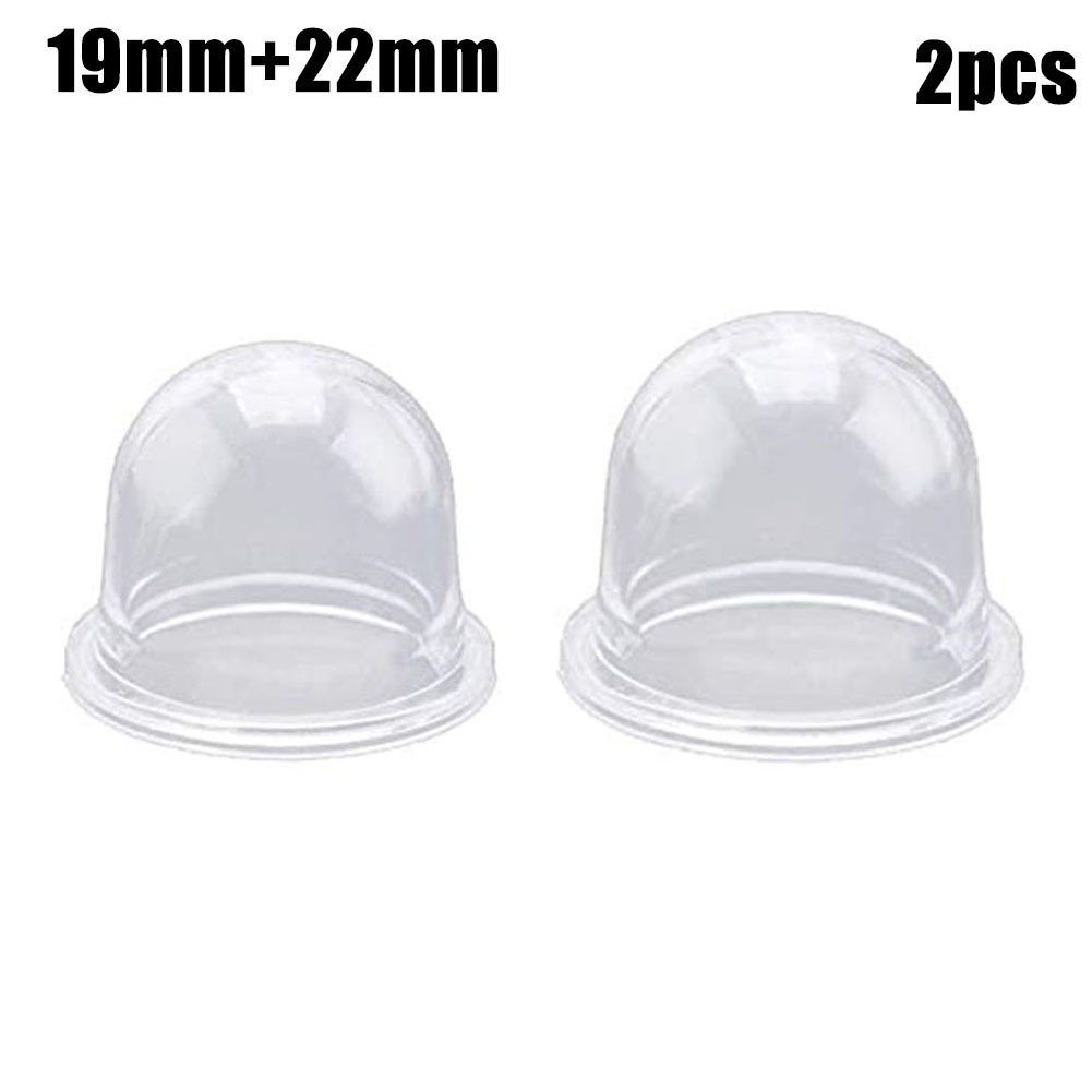 2 Stuks Brandstof Primer Lamp Set 19/22 Mm Carb Primer Lamp Cap Carburateur Onderdelen Voor Kettingzagen Blower trimmer Bosmaaier Vervangen