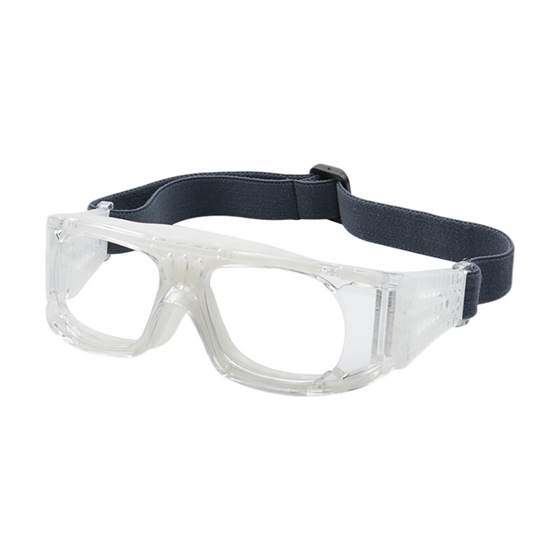 Basketbal Bril Sport Brillen Voor Mannen Anti-Collision Bril Fitness Training Bril Fietsen Bril: white