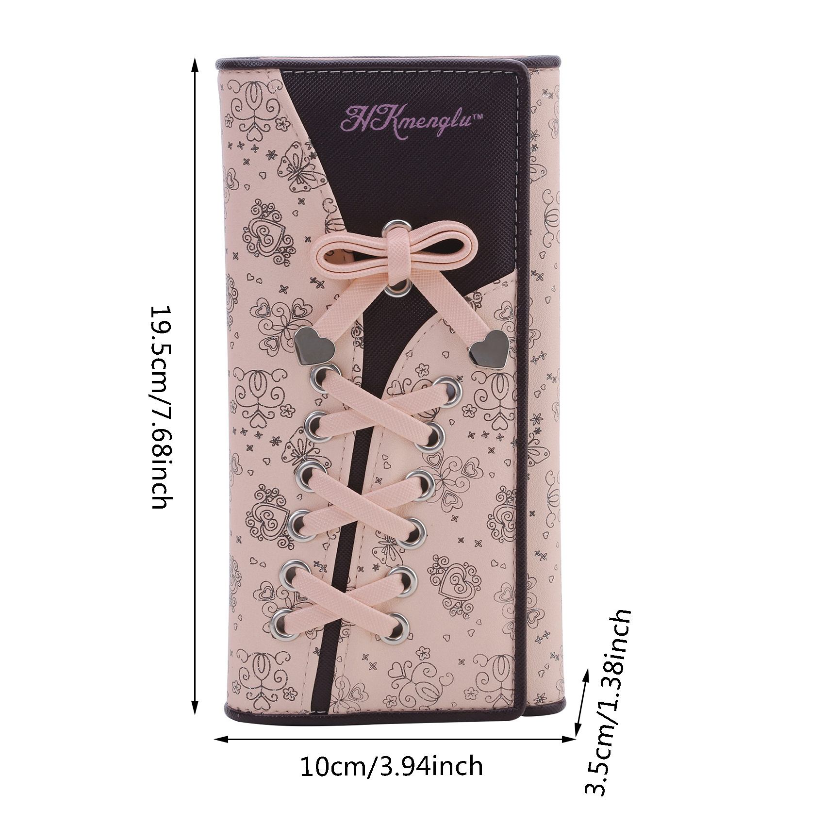 Ladies Wallet Bowknot PU Long Wallet Women Coin Purse