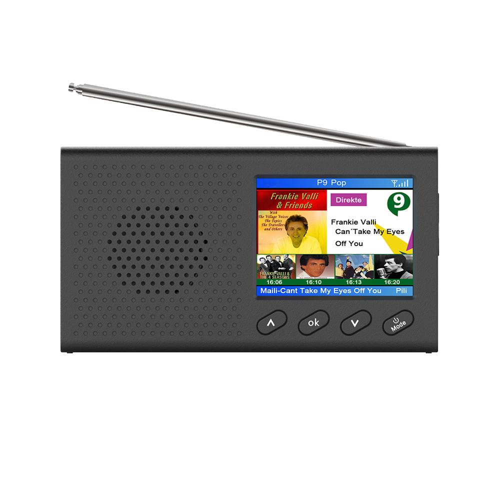 Portable DAB Receiver FM Radio Bluetooth 4.2 Music Player 3.5mm Stereo Output