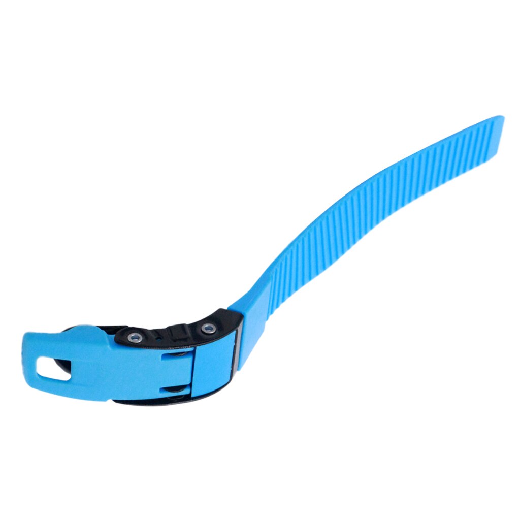 Zapatos con correas de repuesto para patines en línea, con tornillos y tuercas, 8,3x0,8 pulgadas: Azul
