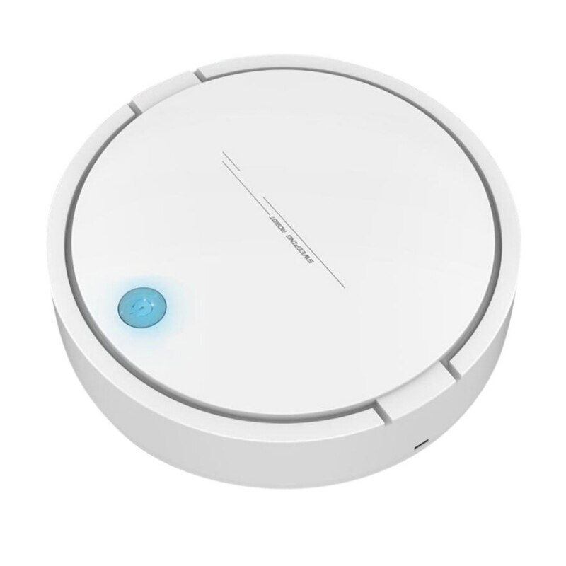 Kodin ladattavat kodinkoneet älykäs robottipölynimuri automaattinen lakaisu moppauskone robottipölynimurit: Valkoinen