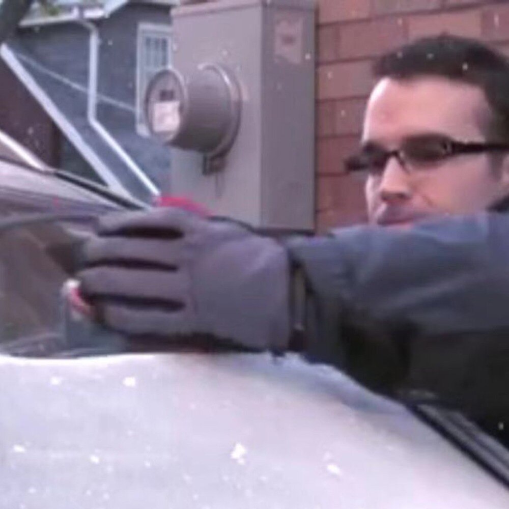 Round Ice Scraper Car windshield snow Scraper Funnel Ice Scraper Remove Windshield Snow Winter Car Accessory