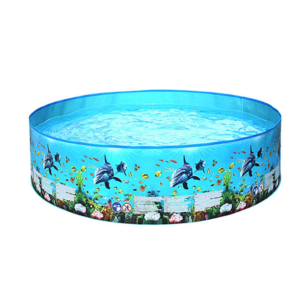 Sommar utomhus vatten leka pool tecknad rund pool leksak hård plast pool leksak hushåll barn leksak för familjen leksak