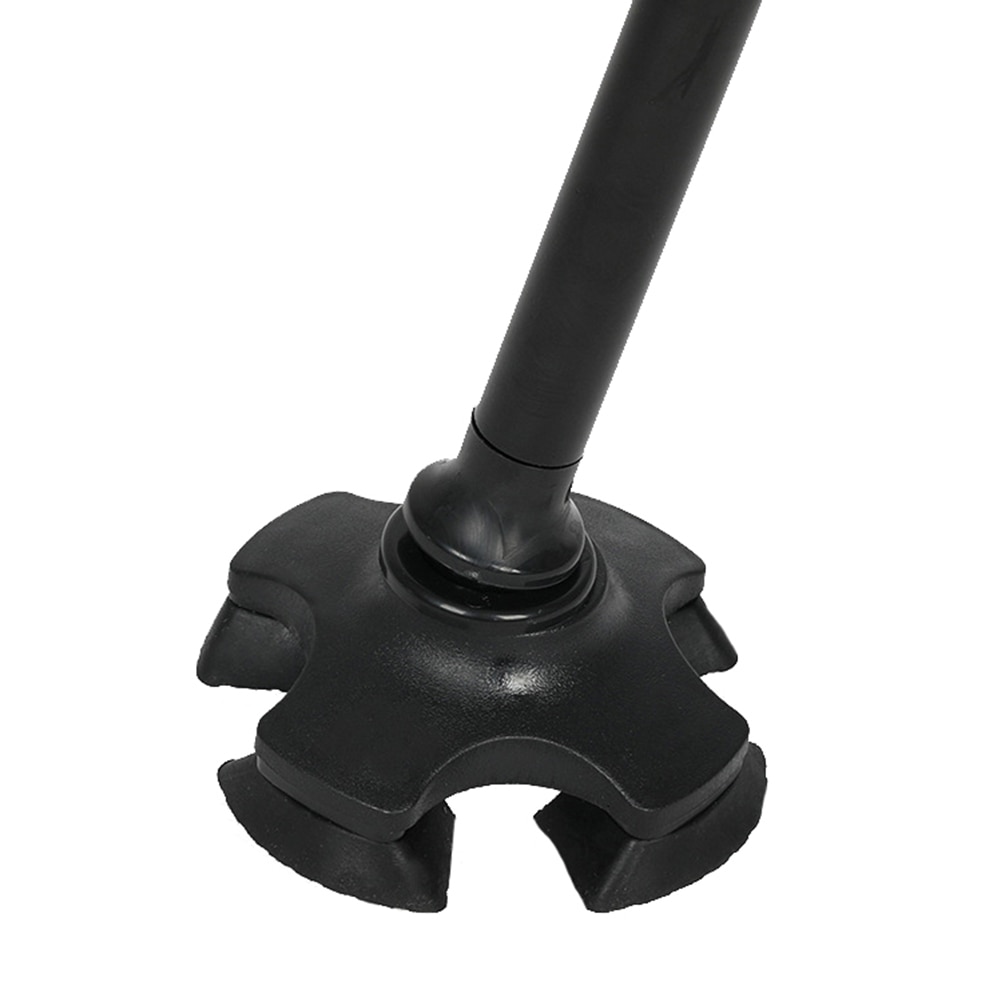 LED light walking stick T-handle walking cane for elderly people folding trekking hiking poles telescopic pole crutches