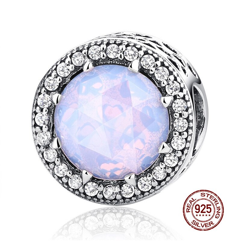 100% Reale Dell'argento Sterlina 925 10 Colori di Cristallo Radiante Cuori di Fascino Misura Originale WST Braccialetto di Fascino Autentico Regalo Dei Monili: XCHS391