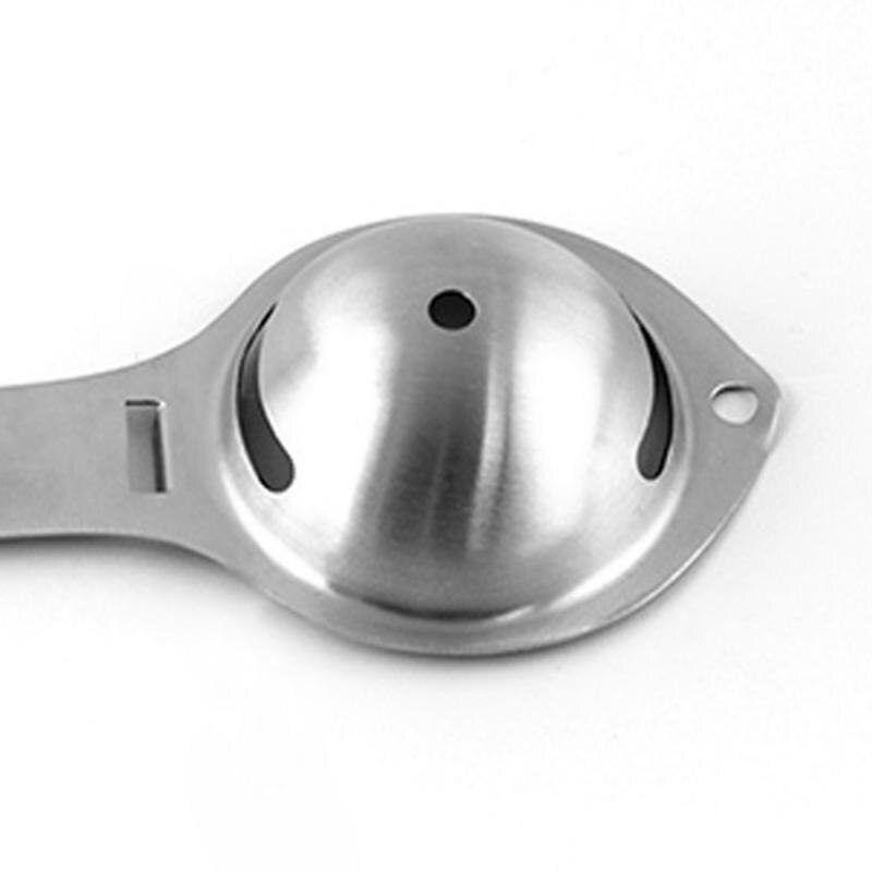 Eischeider, eidooierfilter, eierscheider van voedingskwaliteit, roestvrijstalen eierzeef, keukengadget, kookgereedschap, bakgereedschap