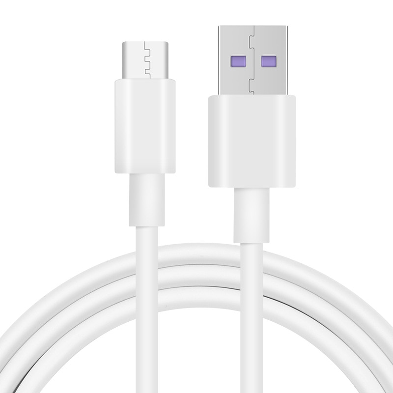 Type-C Supercharge charging USB Cable for Huawei P30 P20 Pro P10 Mate 20 10 9 Fast Charging USB-C Charger cable