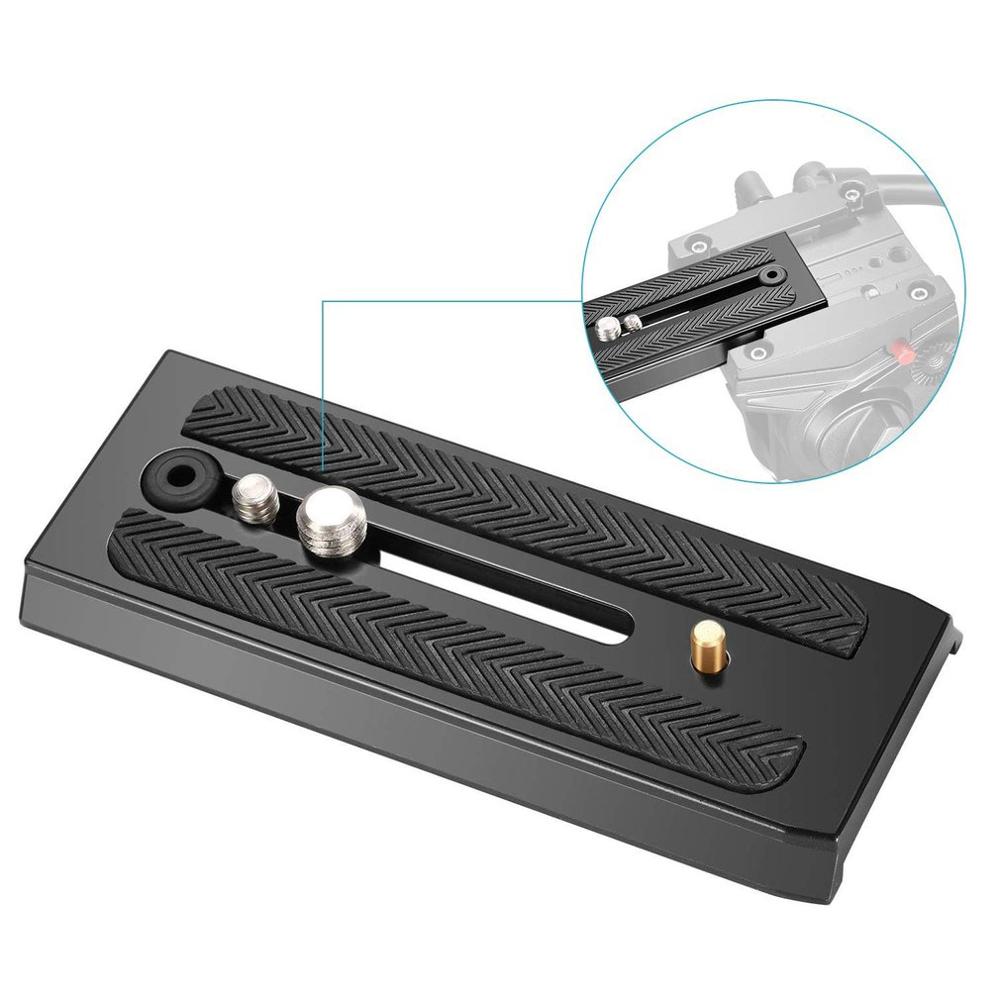 Quick Release Plate Assembly P200Clamp Adapter for Manfrotto 577 501 500AH 701HDV Q5 Camera Tripod Accessories