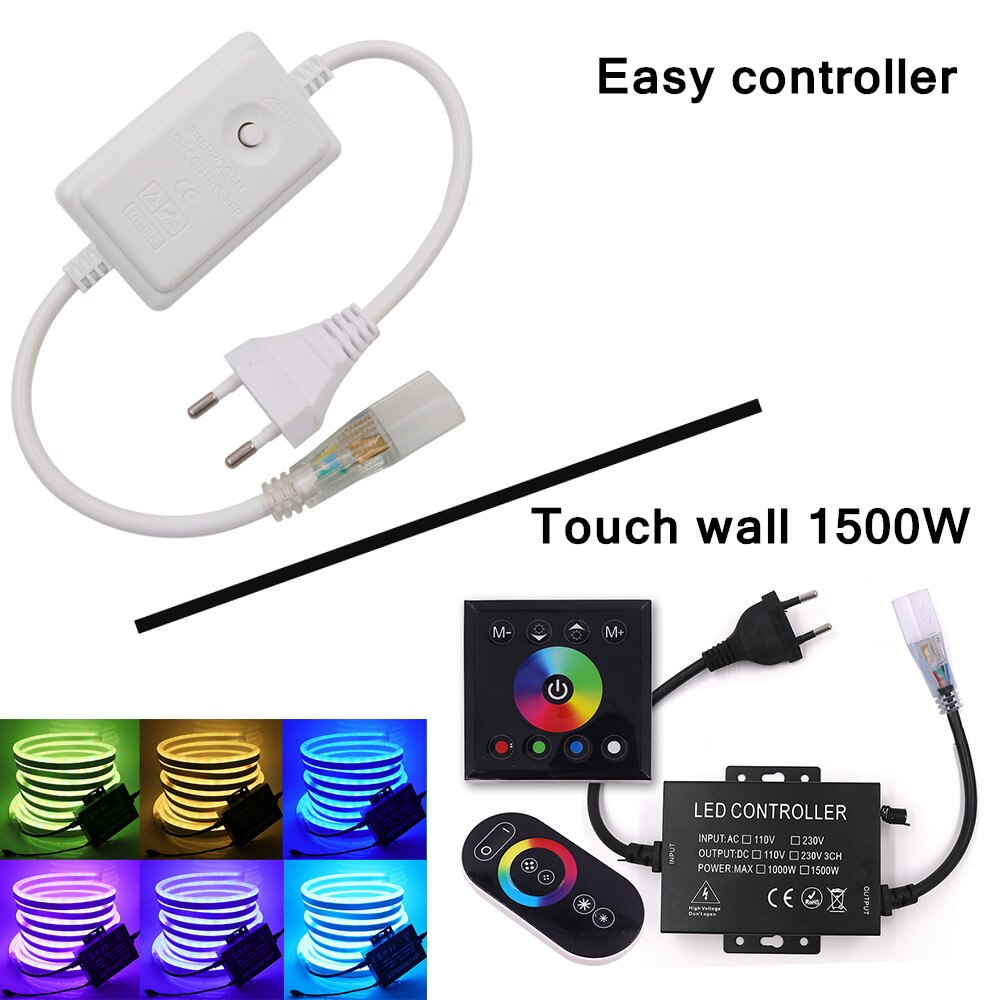 Regulador de intensidad con Bluetooth para música, controlador WIFI de 110V, 220V, 750 V, 1500W, para luz de 5050 Tira de LED RGB de neón, aplicación para IOS/Android
