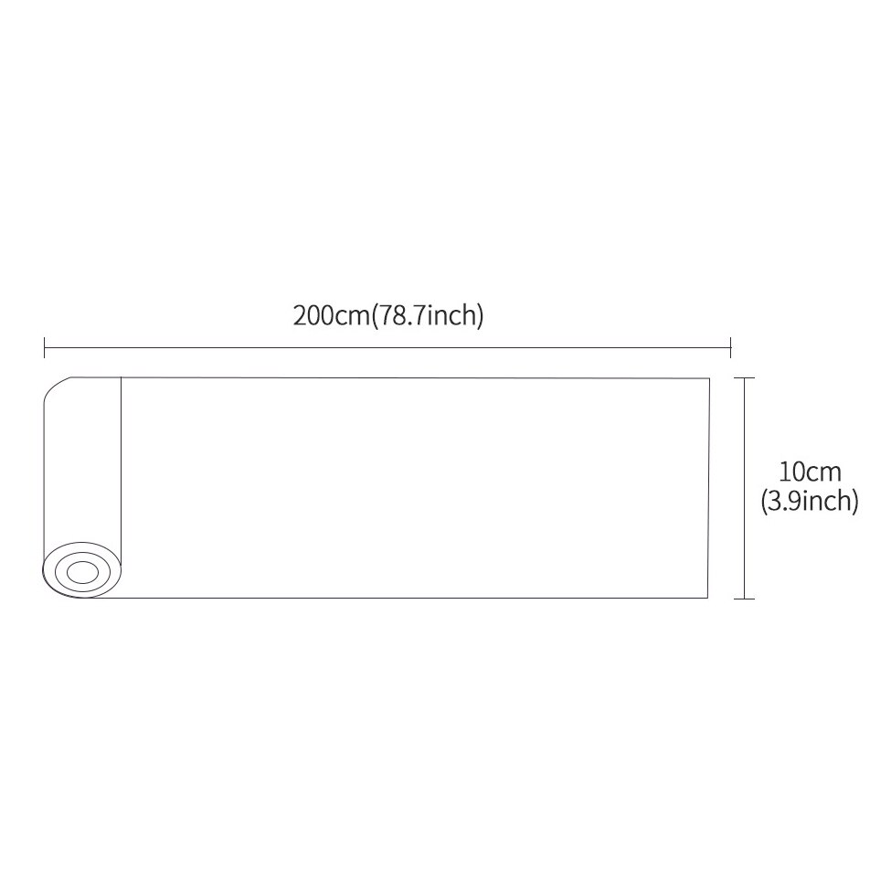 2M Self-Adhesive Side Line Tile Sticker Bathroom Kitchen Restaurant Wall Stair Floor Border Tile Sticker Wall Sticker Home Decor