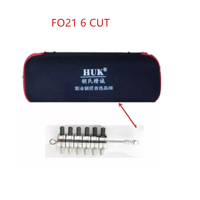 FO21 TOOL HUK 6 Cut 8 Cut Premium Tibbe TOOL and Decoder Tibbe Locksmith Tools for Ford