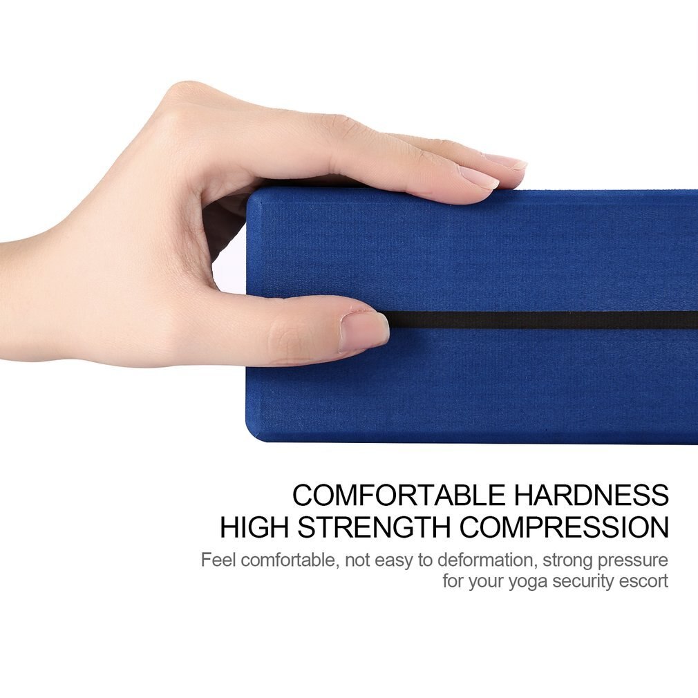 Ungiftiger, geruchloser, feuchtigkeitsbeständiger, rutschfester, hochdichter, leichter fitness-schaumstoff-yogablock für u-kiss