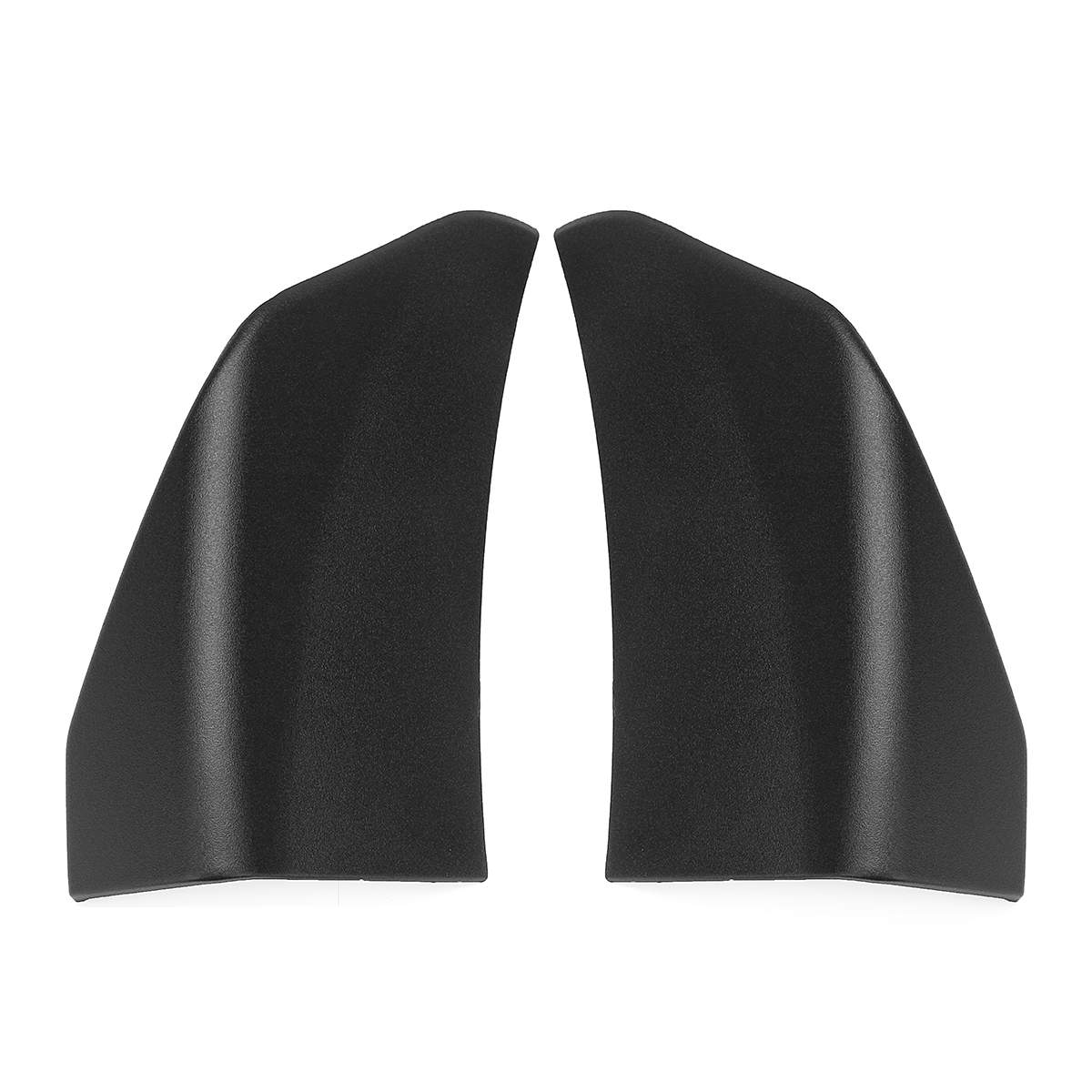 2Pcs Car Front Bumper Lip Spoiler Diffuser Front Shovel Decorative Scratch Resistant Wing For Ford For Mustang