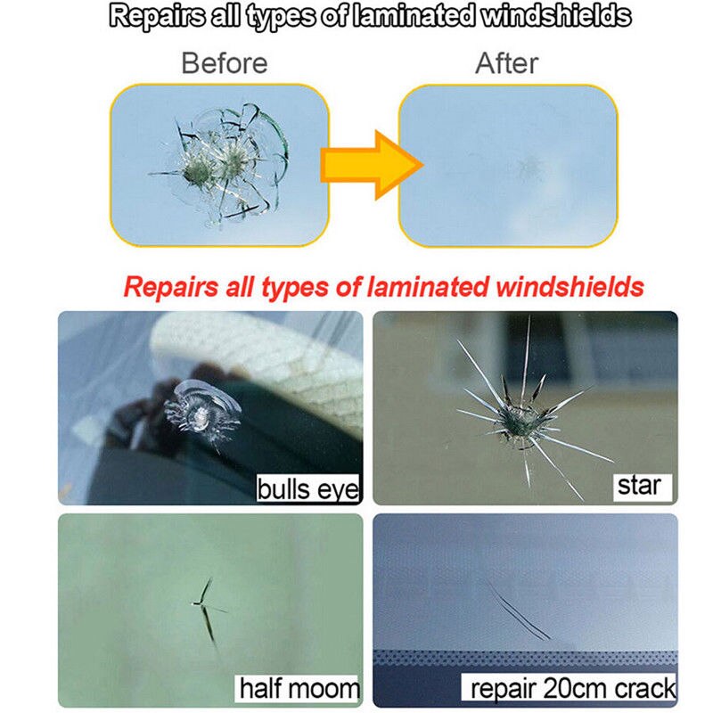 Faroot Automobil Glas Nano Reparatur Flüssigkeit Auto Fenster Glas Riss Chip Reparatur Werkzeug Bausatz Wiederherstellung Windschutzscheibe Reparatur Auto Styling