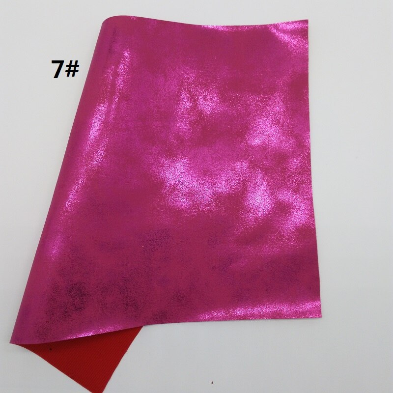 1pc 21 x 29cm syntetisk læder, cuero sintetico metallisk læder til fremstilling af sløjfertilbehør leosyntheticodiy  t165: 7