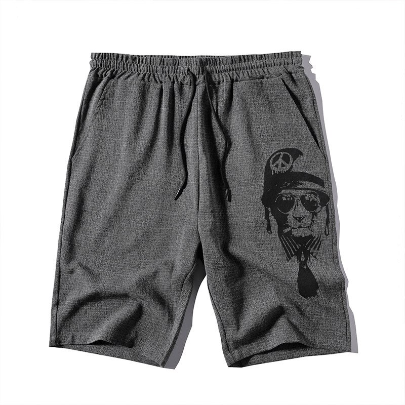 Gxxh sommer overdimensjonerte shorts menn løse pustende uformelt shorts løse posete stripete korte bukser mann stor størrelse 5xl 6xl: Xxl