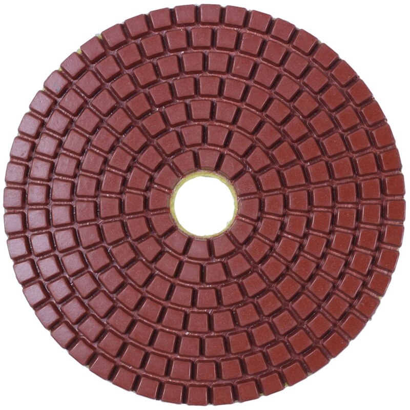 15 Stuks 100Mm Diamond Flexibele Nat &amp; Droog Polijsten Pads 3 Stap Floor Polish Voor Steen Marmeren Tegel