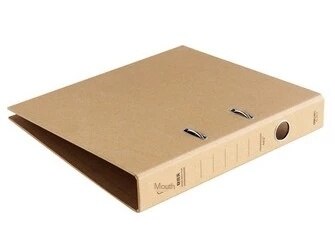 Quick Work Folder Double-hole Folder Punching Folder A4 Loose-leaf File Finishing Kraft Cowhide File Clip 2 Inch / 3 Inch