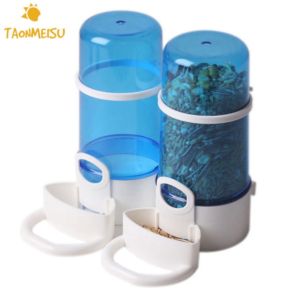 Automatisk kanin hamster foderautomat madflasker dispenser mad fad skål til marsvin hamster mus små kæledyr foder