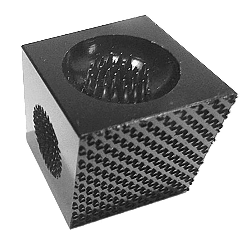 Square Billiards Pool Cue Tip Tool Shaper Club Tip Sharpener Snooker: Black