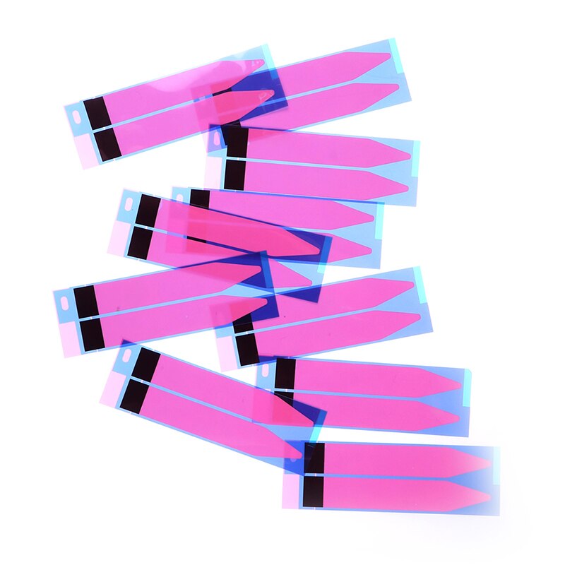 10Pcs Universele Batterij Sticker Te Trekken Ongebaande Tape Strip Voor Iphone/Huawei Batterij Lijm Tape Strip tab