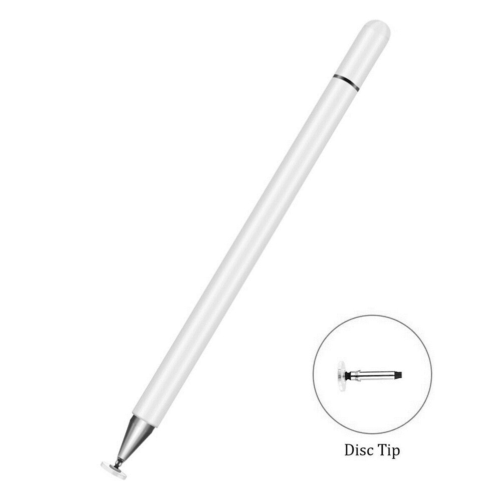 Stylus Handgeschreven Touch Screen Pen Voor Telefoon/Ipad 6e/7e/8e/Mini 5e/Pro 11 &amp; 12.9 &#39;&#39;/Air 3rd Gen Nuttig Tekening Pen: WHITE