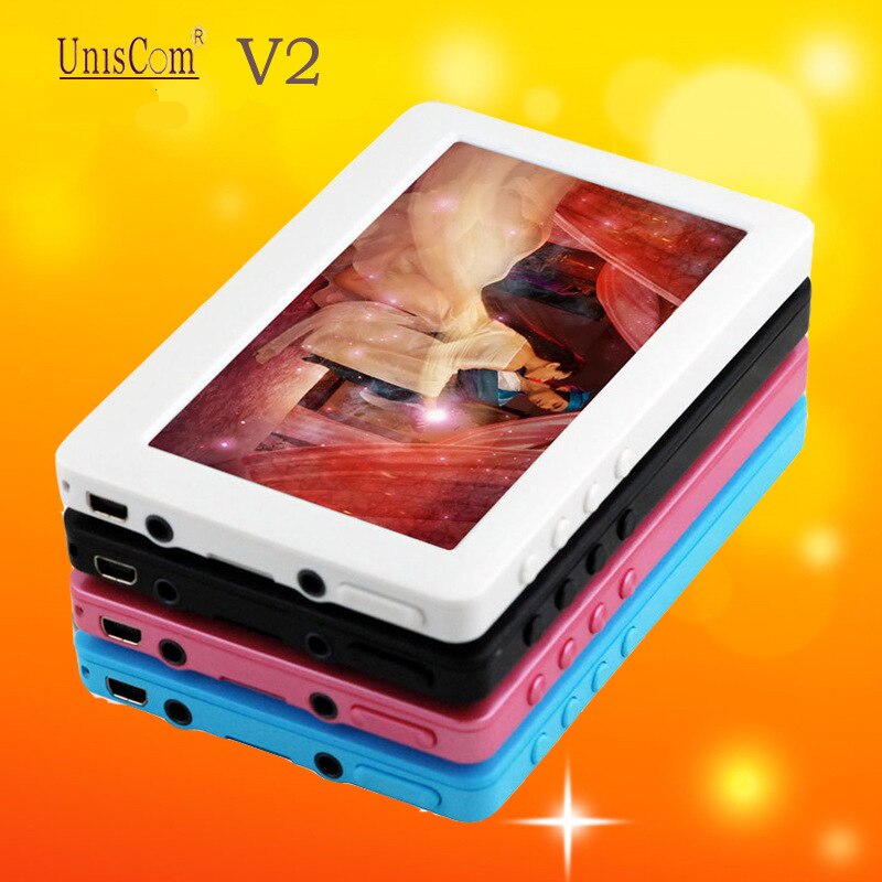 4.3 inch Video Player Button+ HD Touch Screen Resistive/Capacitive 8GB MP4 Photo E-Book Reader Portable Music MP5