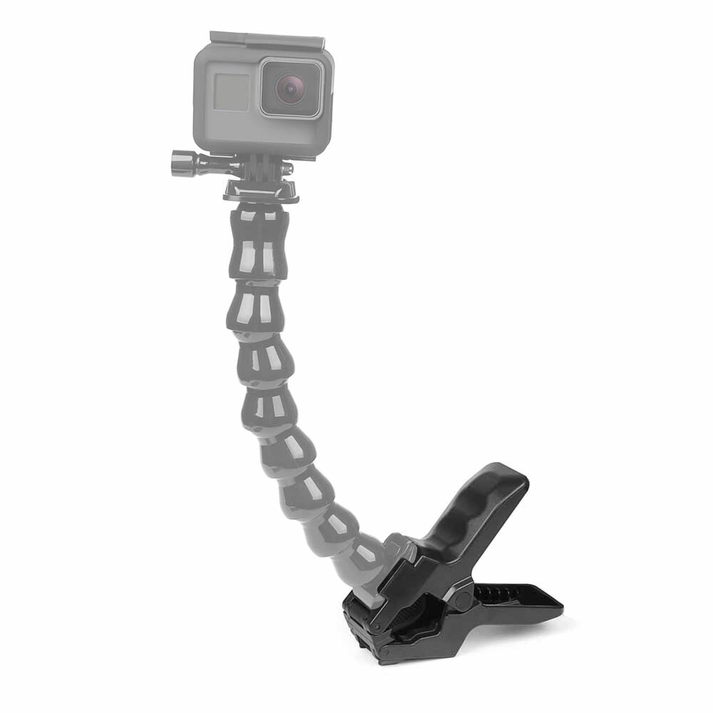 Schieten Jaws Flex Clamp Mount Voor Gopro Hero 9 8 7 6 5 Xiaomi Yi 4K Sjcam Eken H9r met Emmer Statief Houder Voor Go Pro Accessoire