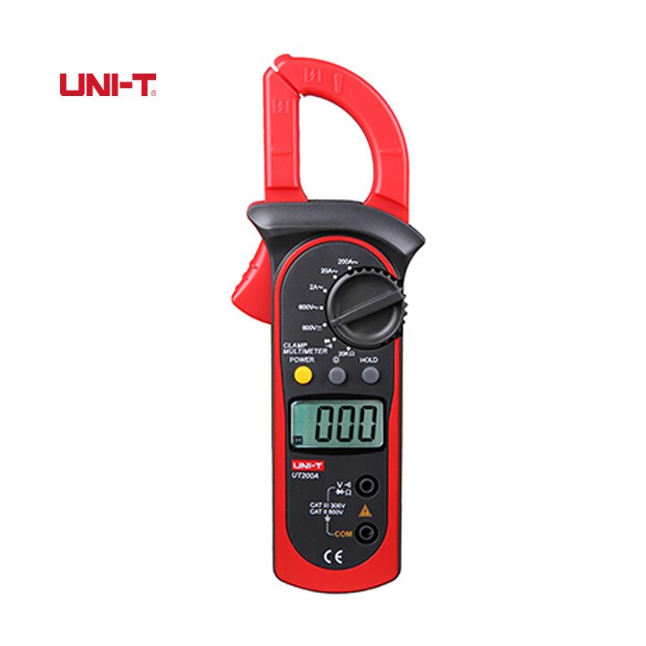 UNI-T UT200A/UT201+/UT202+/UT202A+/UT203+/UT204+ 400-600A digital clamp meter High precision intelligent anti burning true RMS: UT200A