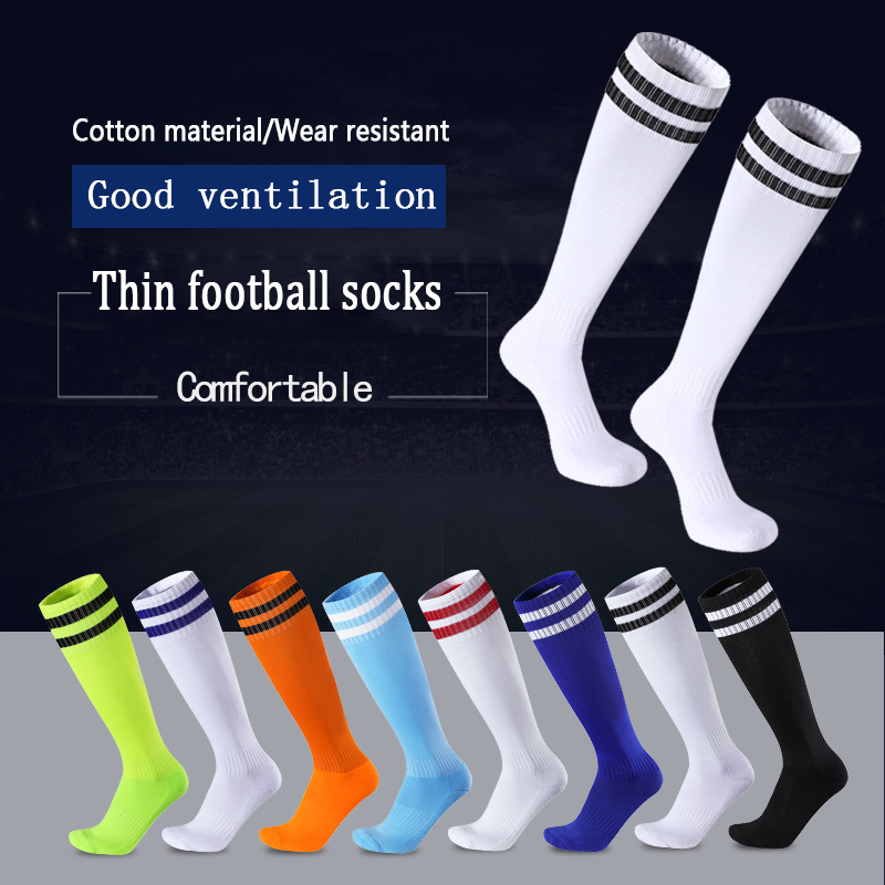 Chaussettes hautes et longues pour hommes et femmes, chaussettes de Baseball, unisexe, rayé, sport, plusieurs couleurs